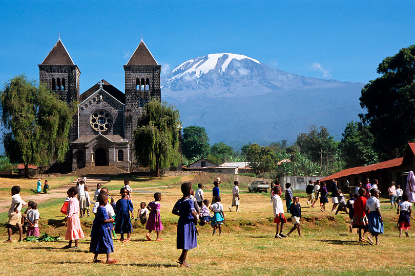 The churches support primary schools <p>as well as higher education.