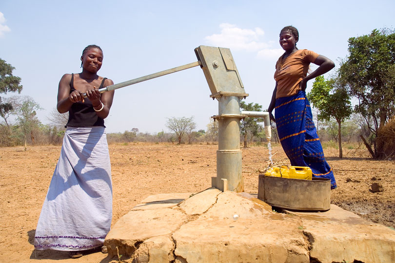 Access to water is crucial for dairy farming <p>in rain fed rural areas