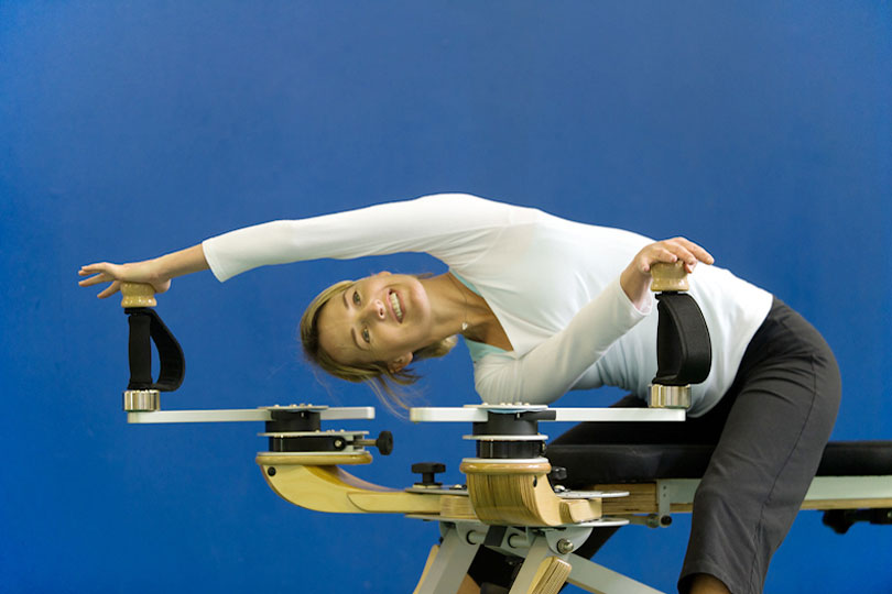 Gyrotonic trainer on the Pulley Tower Combination Unit, <p>Cape Town, South Africa